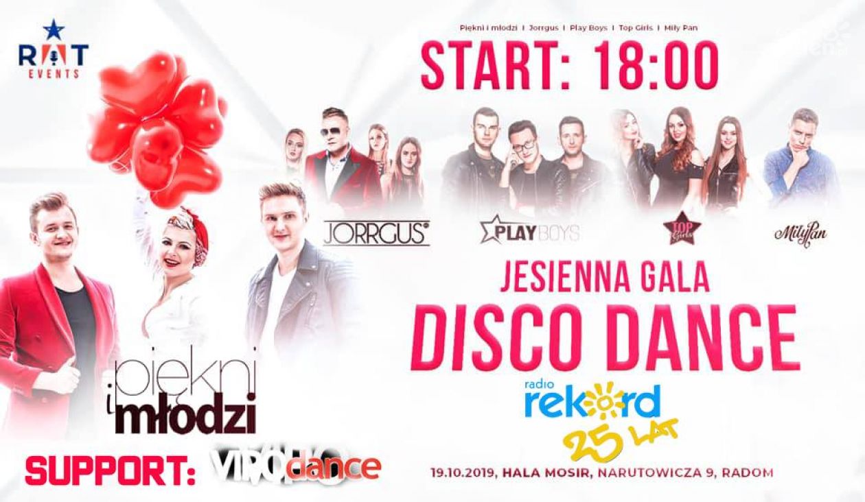 25-lecie Radia Rekord. Będzie gala disco dance