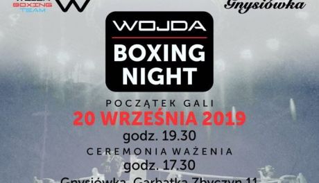 Wojda Boxing Night - gala "białych kołnierzyków" w Garbatce