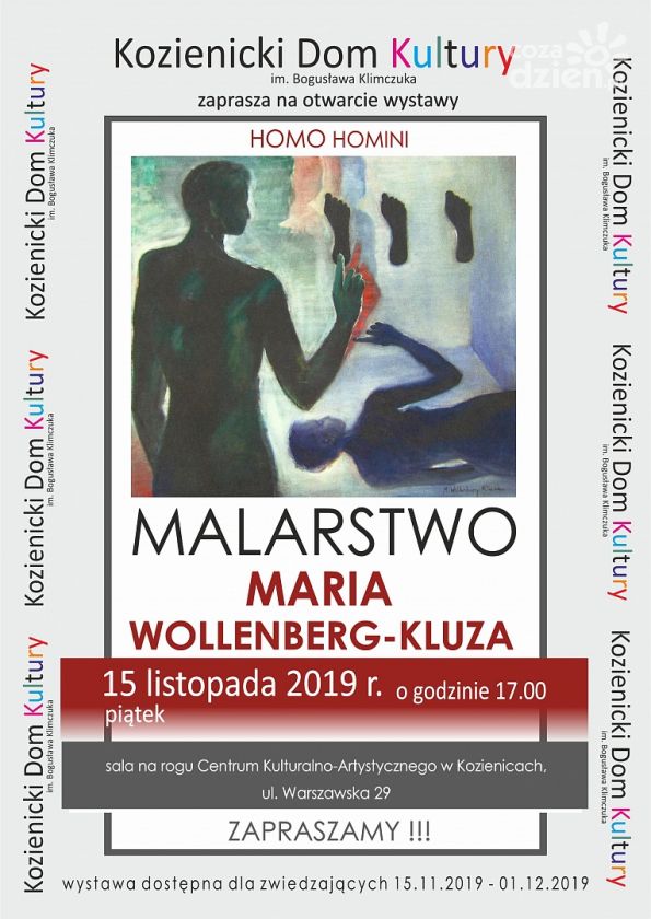 Wystawa „Homo Homini” - malarstwo Marii Wollenberg-Kluza