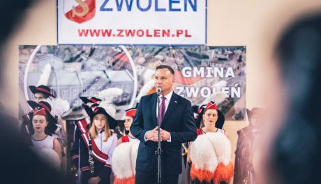 Andrzej Duda w Zwoleniu. Prezydent RP ostro skrytykował wymiar sprawiedliwości