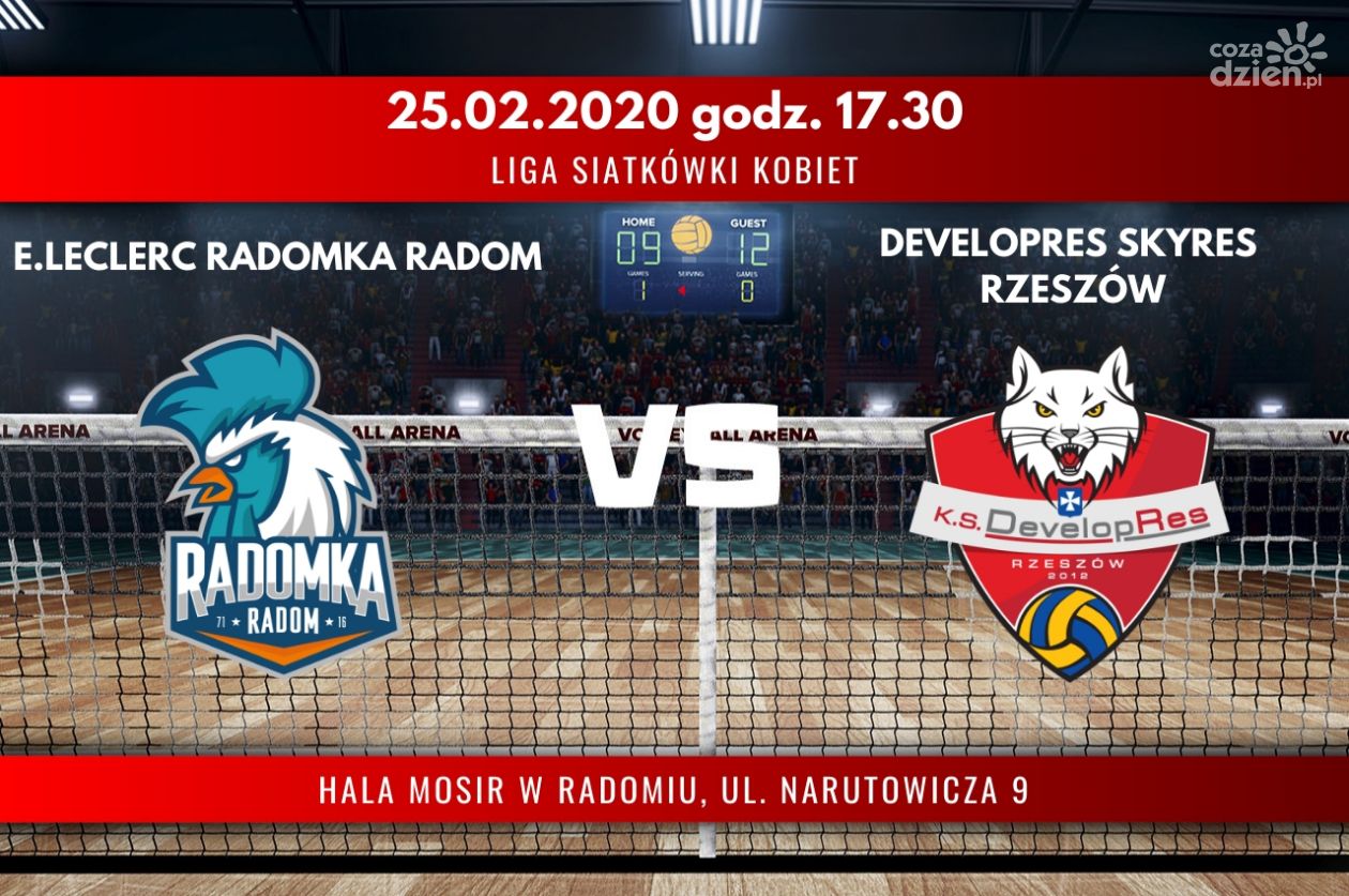 E. Leclerc Radomka - Developres Rzeszów [relacja LIVE]