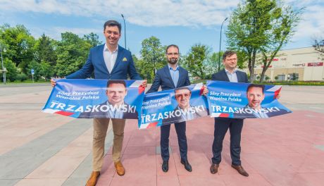 Poseł z wiceprezydentami zachęca do poparcia Rafała Trzaskowskiego