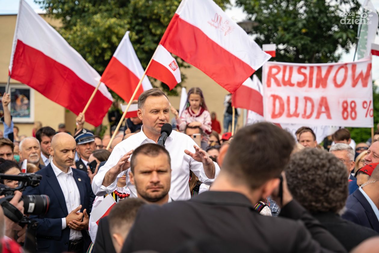 Andrzej Duda w Odrzywole (zdjęcia)