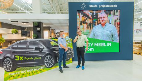 Zielona loteria Leroy Merlin - Toyota Corolla Sedan Hybryda trafiła do Radomia (zdjęcia)