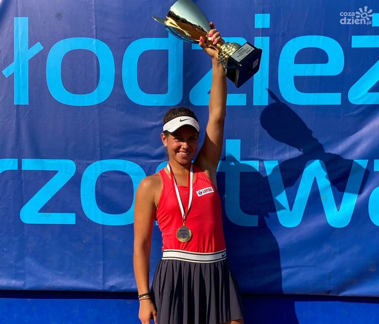 Weronika Falkowska dwukrotną złotą medalistką w tenisie