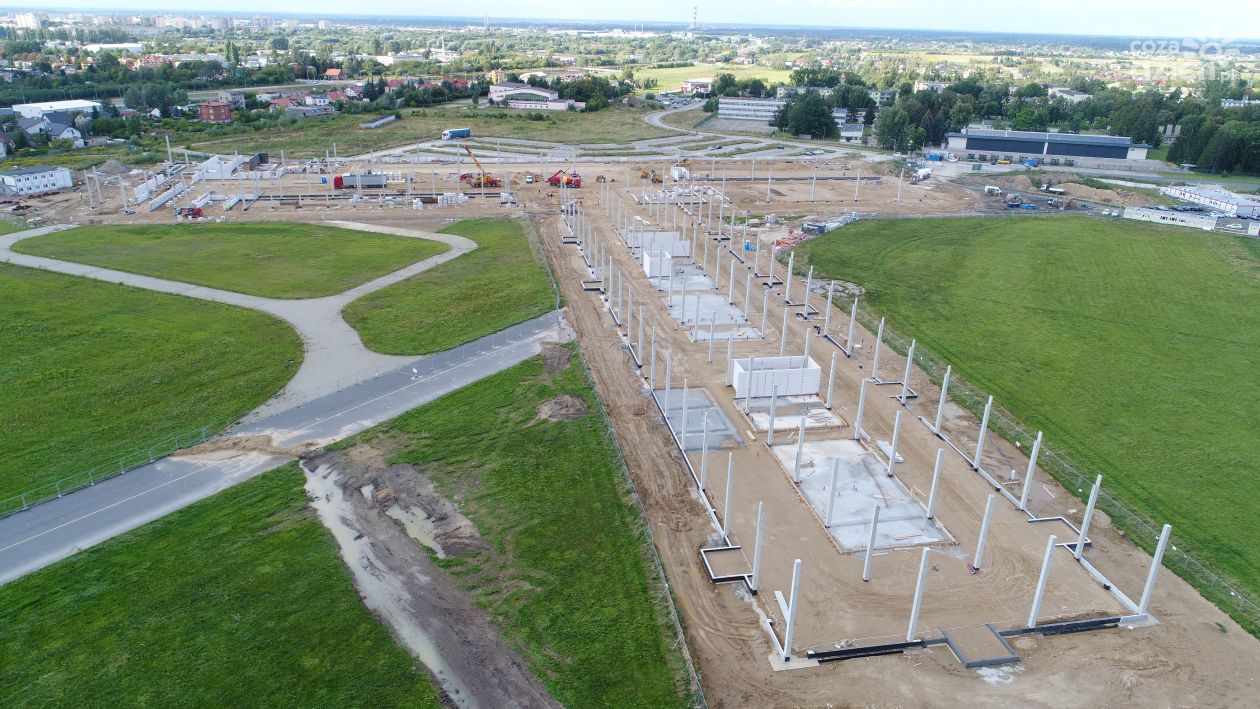 Budowa portu lotniczego w Radomiu (zdjęcia)