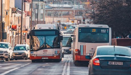 Korekta rozkładu jazdy autobusu linii 23