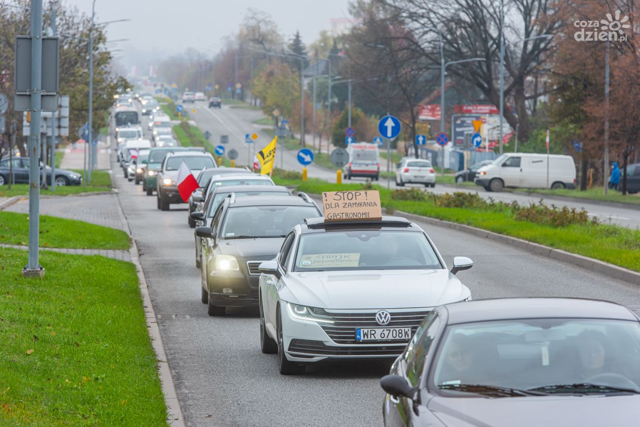 Strajk samochodowy przejechał ulicami Radomia (zdjęcia)