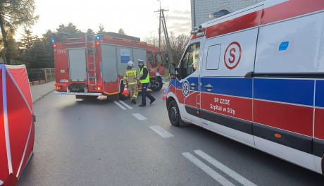 Wypadek w Skaryszewie - nie żyje motocyklista