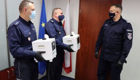 Urządzenia do dezynfekcji pomieszczeń dla radomskiej policji 