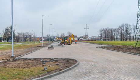Budowa parkingu przy ul. Bulwarowej (zdjęcia)