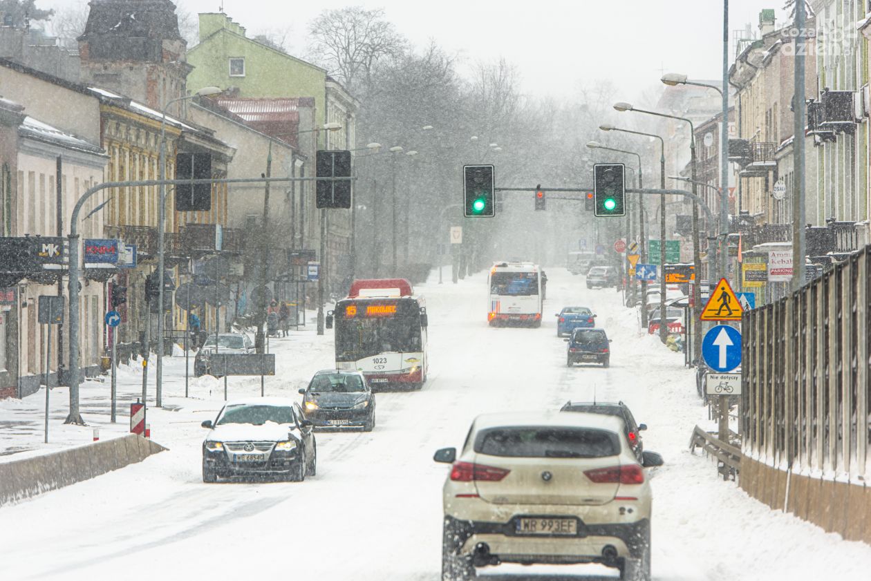 Atak zimy w Radomiu (zdjęcia)