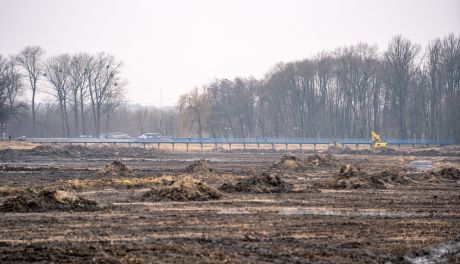 Postęp prac nad zalewem na Borkach (zdjęcia)