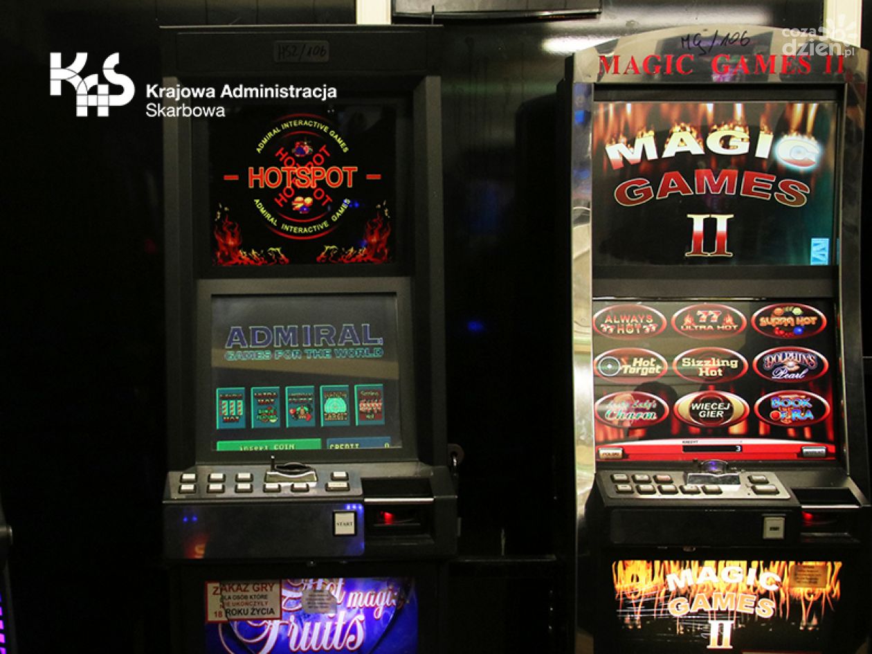 Zabezpieczono 65 nielegalnych automatów do gier