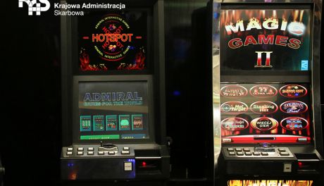 Zabezpieczono 65 nielegalnych automatów do gier