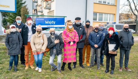 Obywatelskie nadanie trasie N-S imienia Andrzeja Wajdy (zdjęcia)