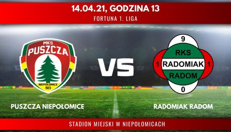 Puszcza Niepołomice - Radomiak Radom (relacja live)