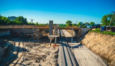 Postęp prac przy przebudowie wiaduktu na ul. Kozienickiej (zdjęcia)