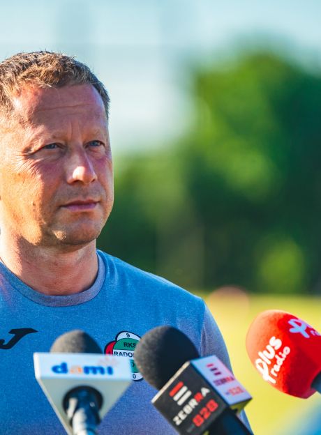 Trener Dariusz Banasik podsumował mecz z Lechią Gdańsk