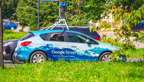 Samochód Google Street View w Radomiu 