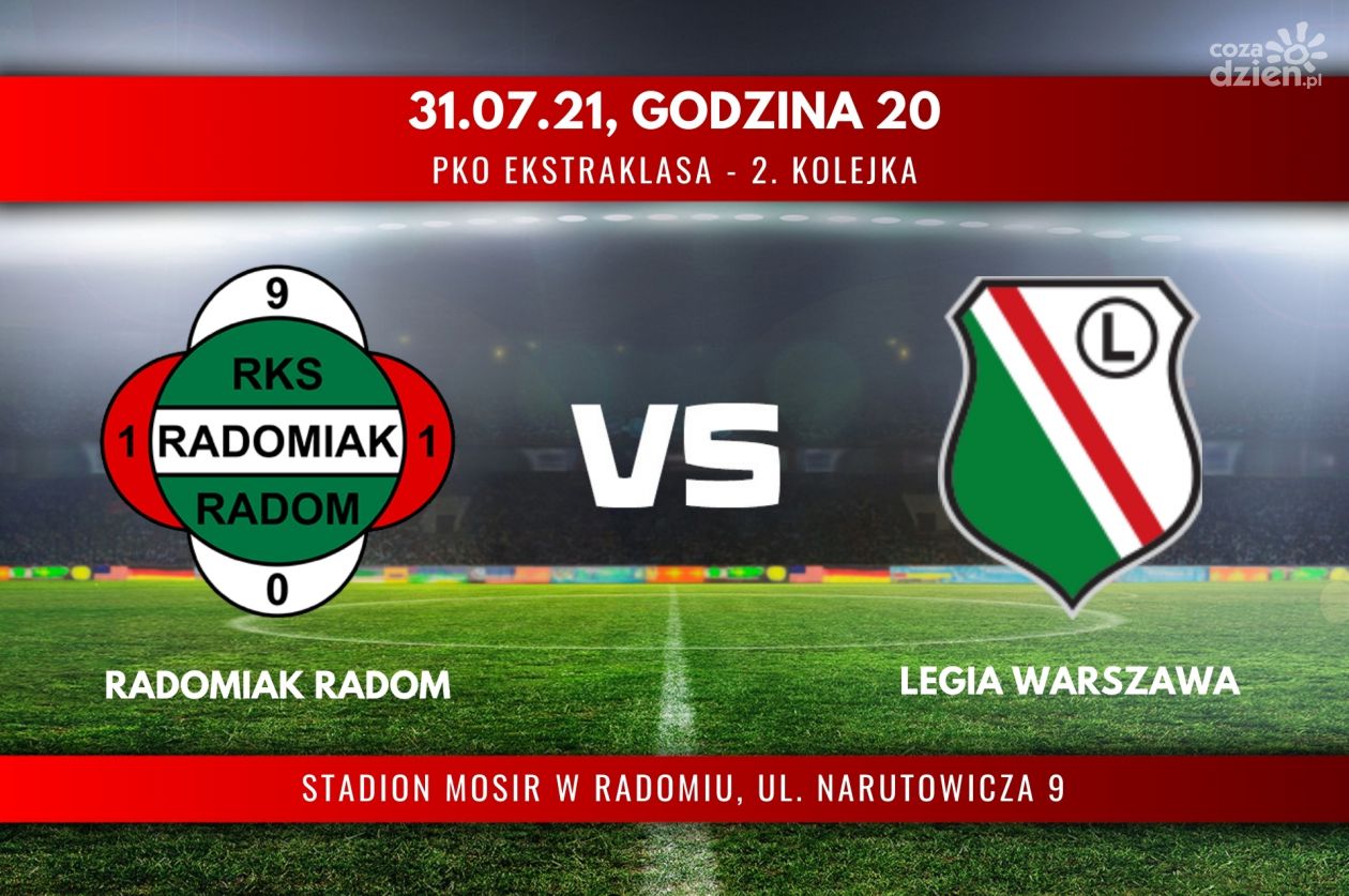 Radomiak Radom vs Legia Warszawa (relacja LIVE)