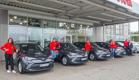 Drużyna Radomki otrzymała samochody od Toyota Romanowski (zdjęcia)