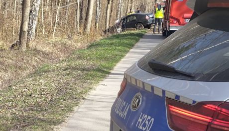 Kierowca uderzył w drzewo, zginął na miejscu