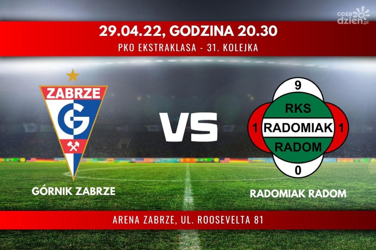 Górnik Zabrze - Radomiak Radom (relacja LIVE)