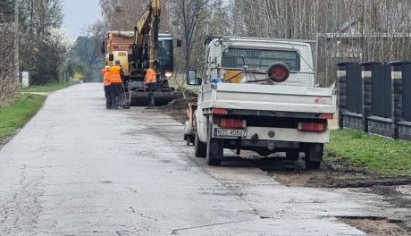 Przebudowa drogi w Groszowicach