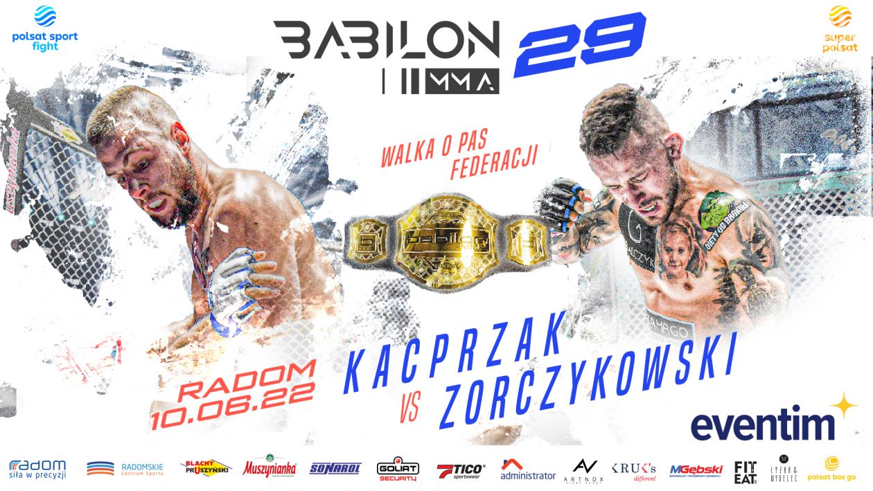 W piątek gala Babilon MMA 29 w Radomiu