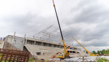 Postępy budowy stadionu (zdjęcia)