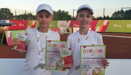 Radomianie: Filip Bulski i Daniel Kwiecień najlepsi w tenisowej grze podwójnej