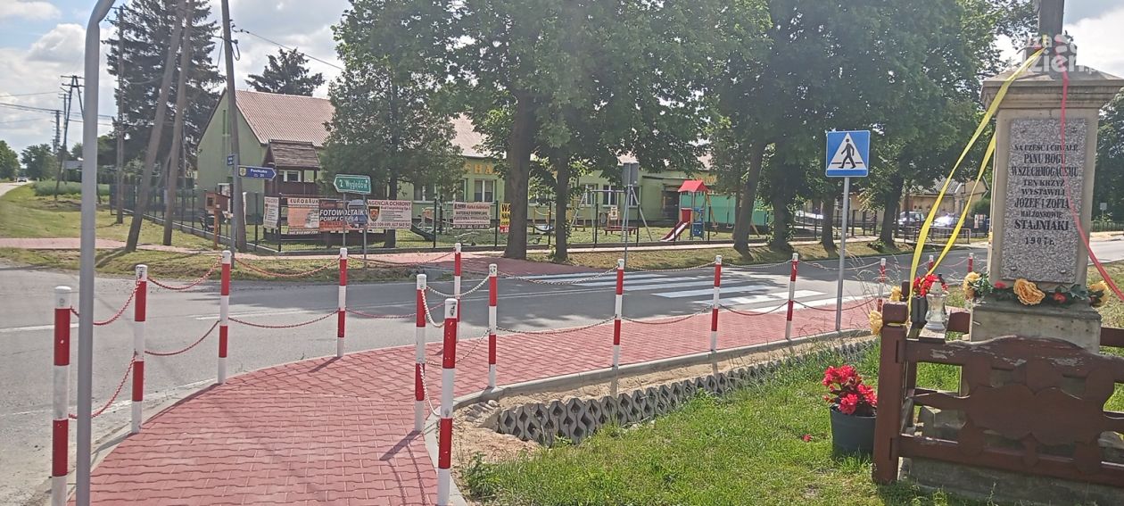 Nowe chodniki na terenie gminy Rzeczniów