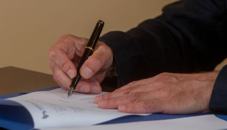 Podpisanie umowy pomiędzy UTH a Naczelną Radą Adwokacką (zdjęcia)