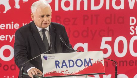Jarosław Kaczyński w Grójcu. Zobaczcie przemówienie