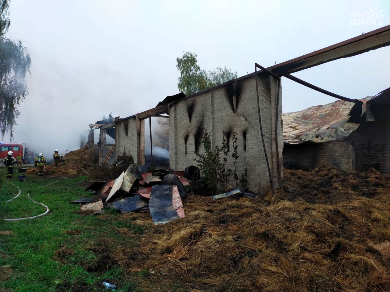 Pożar w gminie Skaryszew