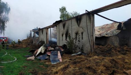Pożar w gminie Skaryszew
