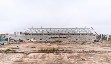 Plac budowy stadionu RCS (zdjęcia)