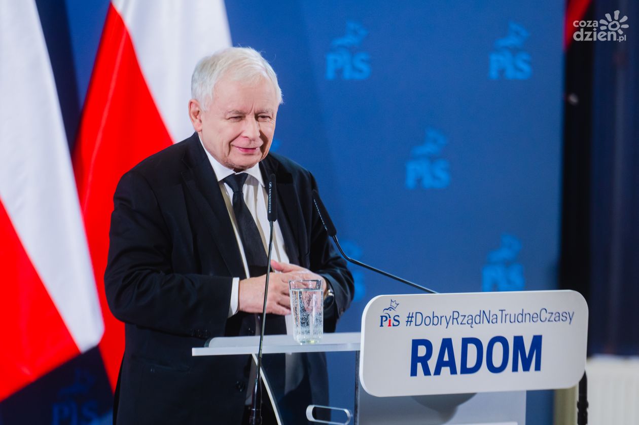 Spotkanie z Jarosławem Kaczyńskim w Radomiu  (zdjęcia)
