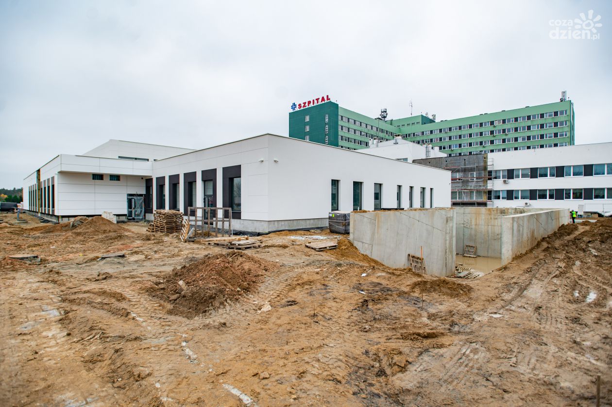 Trwa budowa szpitalnego oddziału ratunkowego na Józefowie (zdjęcia)