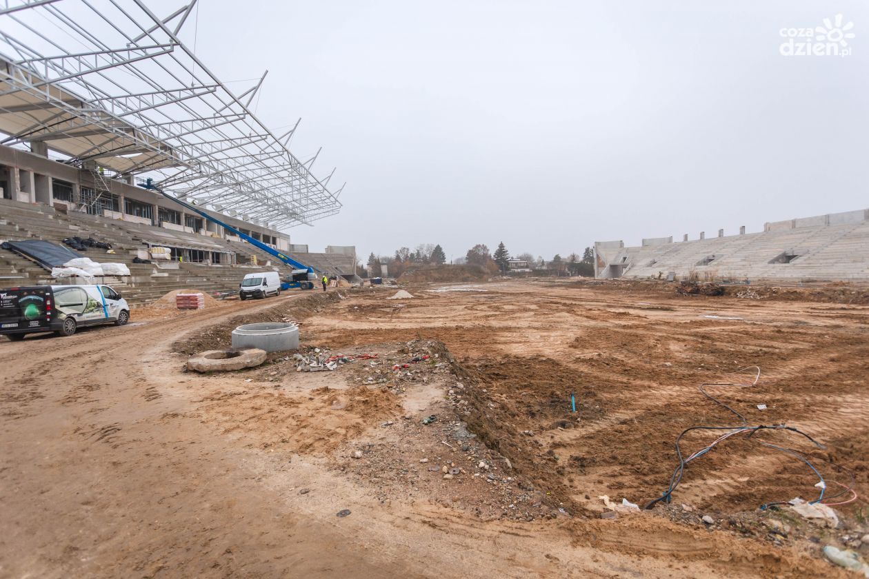 MOSiR będzie musiał podpisać kolejny aneks na budowę stadionu