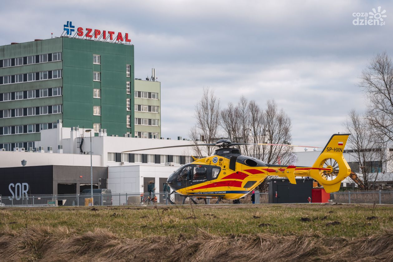 Wylądował pierwszy helikopter Lotniczego Pogotowia Ratunkowego w Radomiu (zdjęcia)