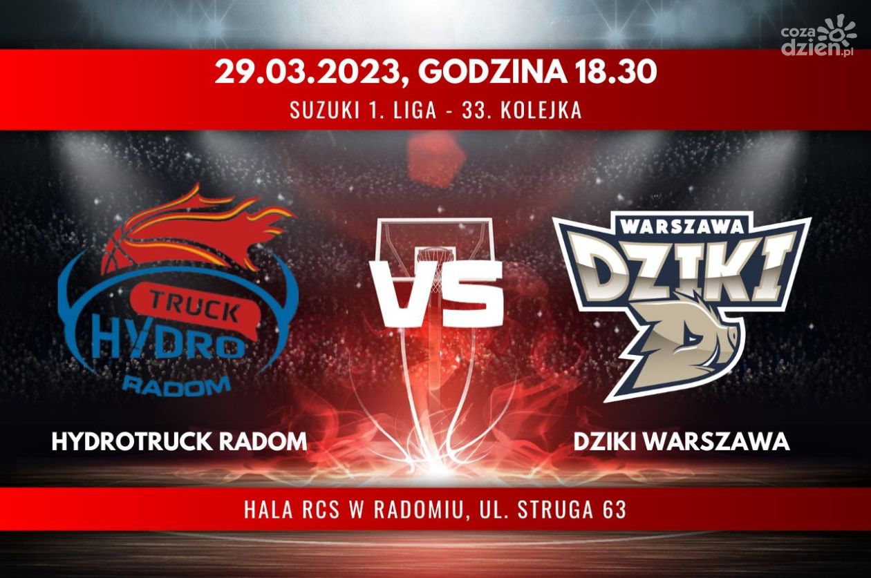HydroTruck Radom vs Dziki Warszawa (relacja LIVE)