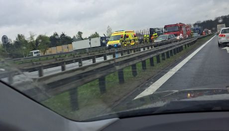 Wypadek na DK50 w Grójcu