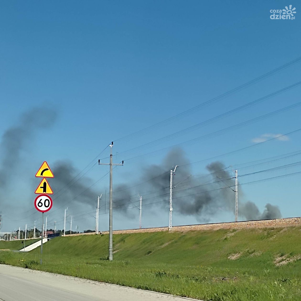 Pożar na Starej Woli Gołębiowskiej