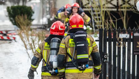Pożar w Skaryszewie. W akcji 20 strażaków