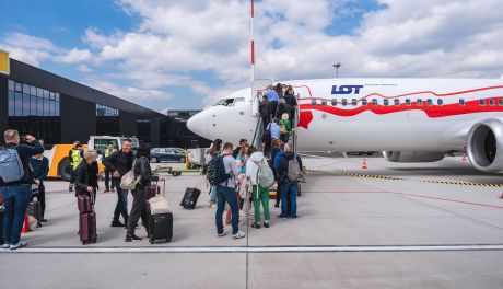 Ilu pasażerów odprawiło już radomskie lotnisko? Liczby robią wrażenie