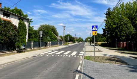 Droga w Modrzejowicach już po remoncie