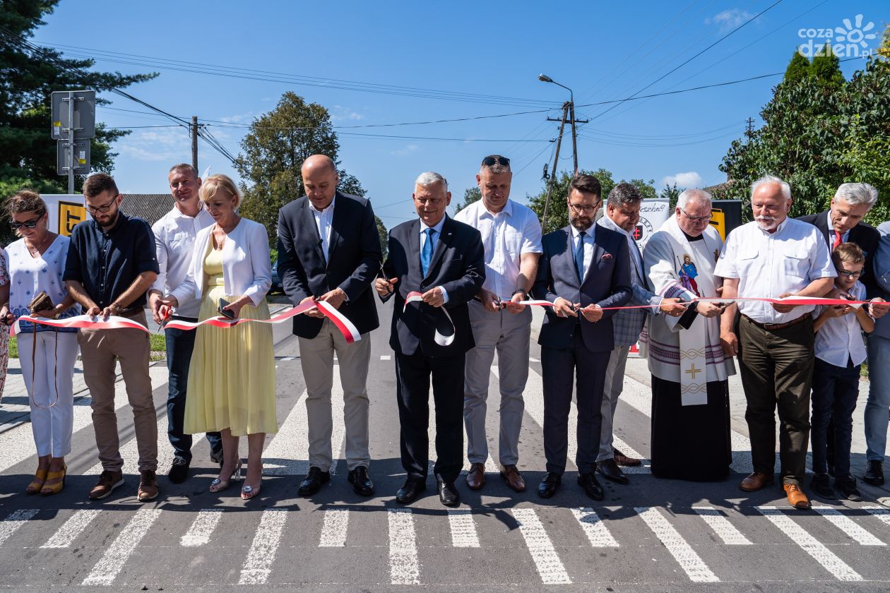 Droga w Modrzejowicach oficjalnie otwarta