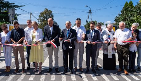 Droga w Modrzejowicach oficjalnie otwarta